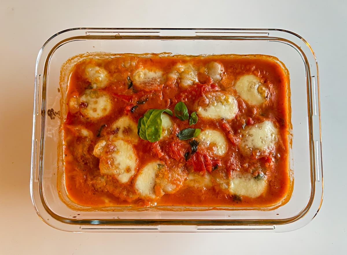 Gnocchi-Auflauf - mit Tomaten und Basilikum - Glutenfreies Rezept von maximalfannitastisch