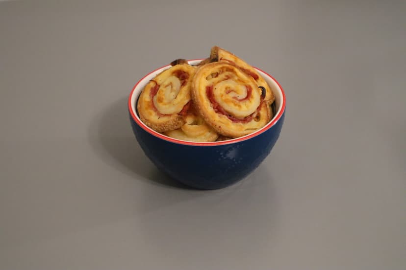 Foto von Blätterteigschnecken