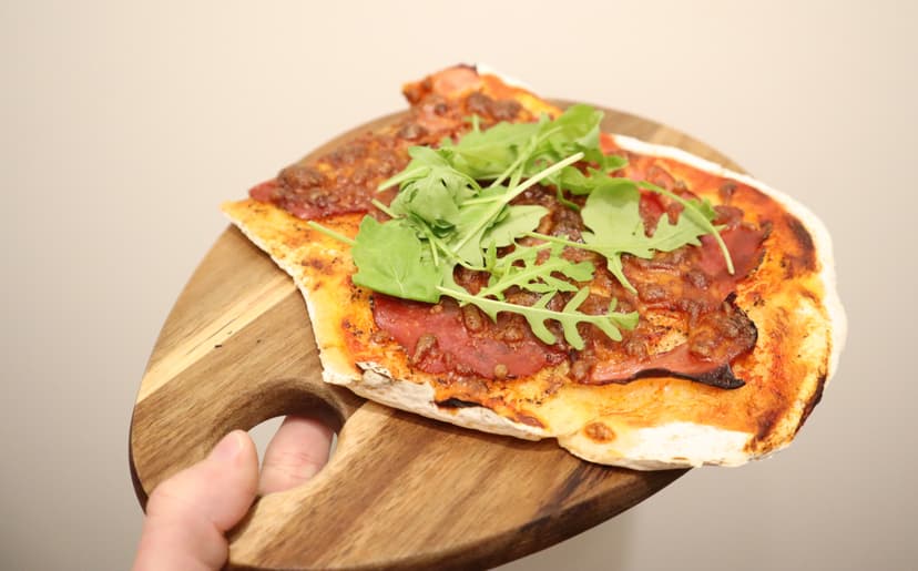 Foto von glutenfreier Pizzateig