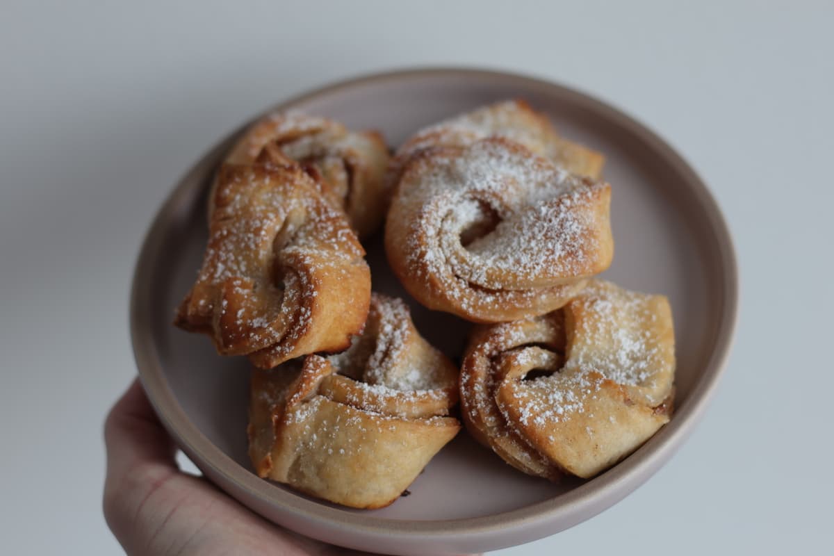 Blätterteig Kringel - mit Zimt und Zucker - Glutenfreies Rezept von maximalfannitastisch