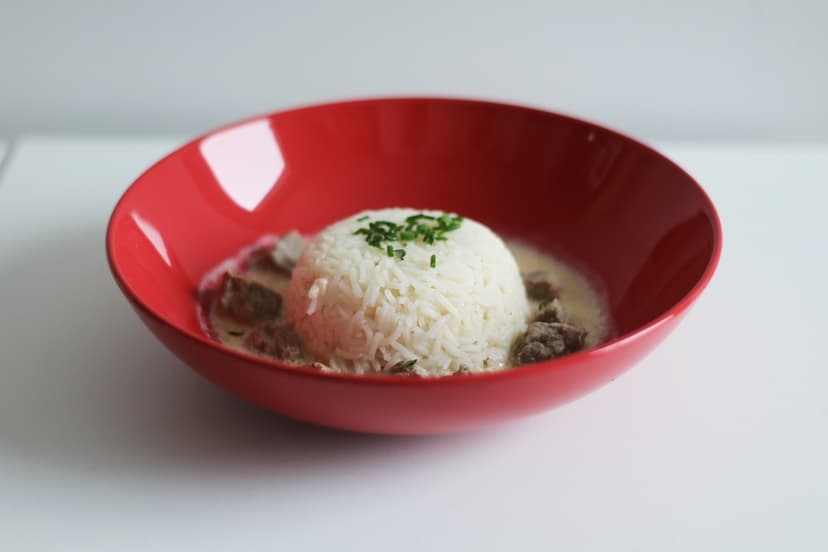 Foto von Rindergulasch