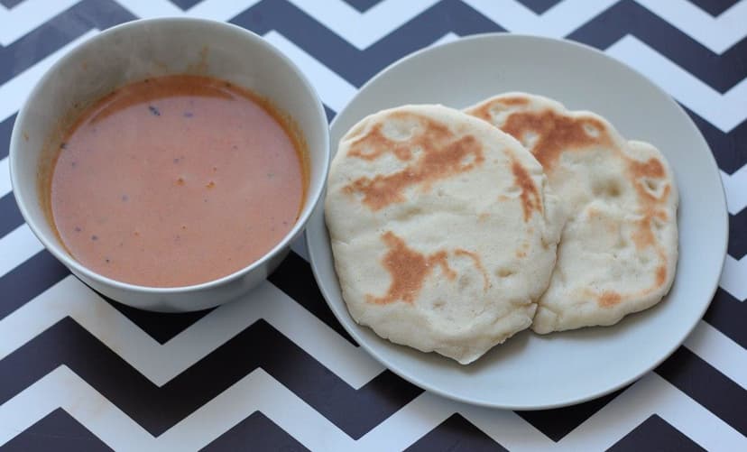 Foto von Glutenfreies Naan Brot