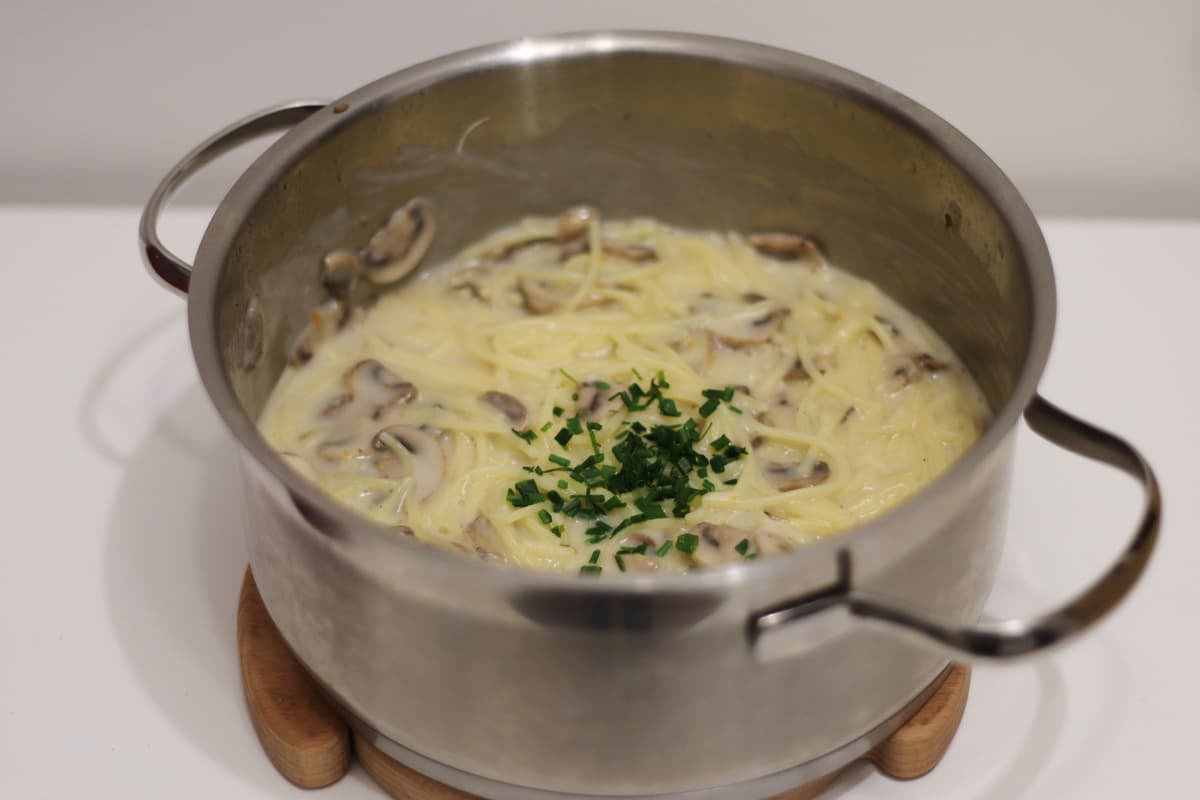 One Pot Pasta - mit Champignons - Glutenfreies Rezept von maximalfannitastisch