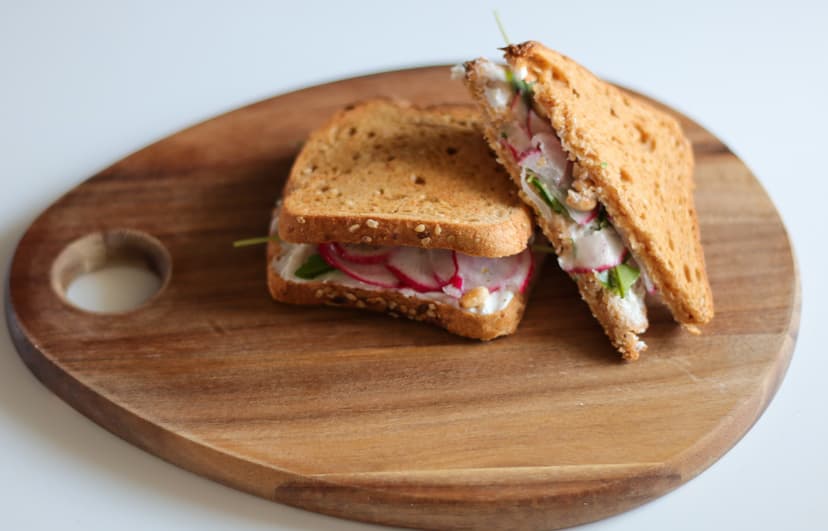 Foto von Sandwich für den Sommer