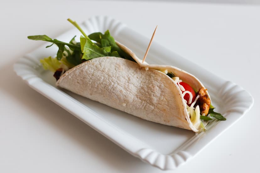 Foto von Wraps mit Hähnchen